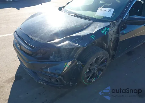 2020 Honda Civic Sport z USA, uszkodzony, nr VIN 19XFC2F81LE004631